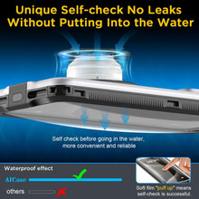 Load image into Gallery viewer, AICase Self-Check Waterproof Diving Phone Case for iPhone 12 13 14 Pro Max 14 Plus