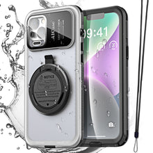 Load image into Gallery viewer, AICase Self-Check Waterproof Diving Phone Case for iPhone 12 13 14 Pro Max 14 Plus
