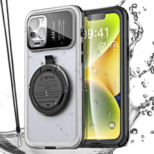 Load image into Gallery viewer, AICase Self-Check Waterproof Diving Phone Case for iPhone 12 13 14 Pro Max 14 Plus