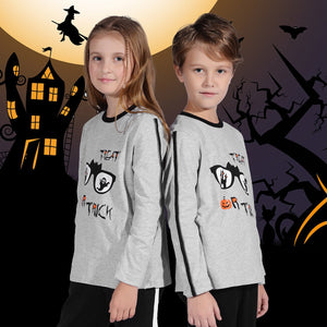Kids Halloween Party Long Sleeves Tops Costumes 4-13 Years
