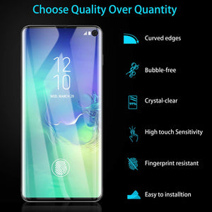 AICase Anti Fingerprint Screen Protector for Galaxy S10