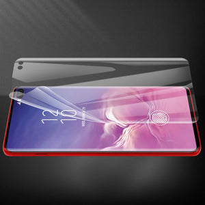 AICase Screen Protector for Galaxy S10 Plus,0.125mm [Soft Curved Film ][HD Clear] [Case Friendly][FullCoverage] [Bubble-Free][Anti Fingerprint] Screen Cover for Samsung Galaxy S10+