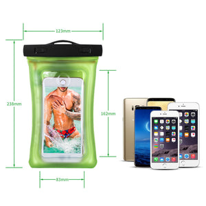 AICase Waterproof Phone Bag, Universal Cellphone Dry case Pouch with Float Function