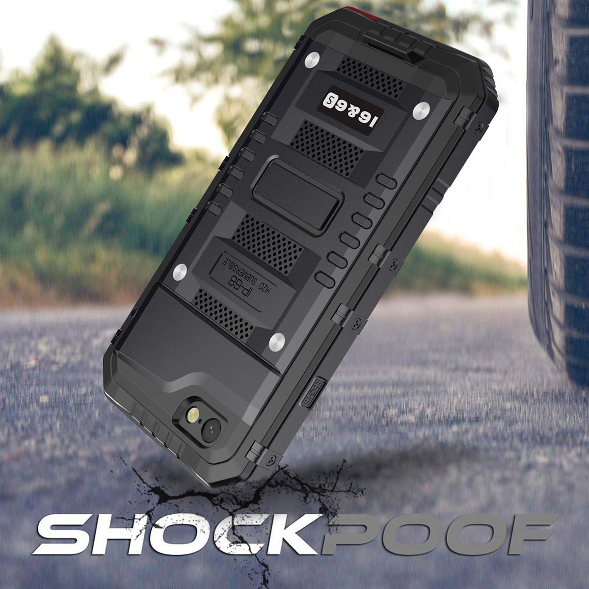 MAXCURYiPhone 6 Plus/6S Plus Case, Heavy Duty Shockproof Series Case For IPhone 6 Plus /6S Plus (5.5) With Built-in Screen Protector Compatible