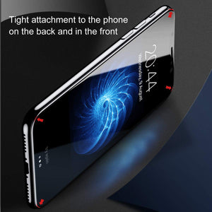 iPhone XS Plus 6.5'' 2018 Screen Protector [Front + Back], AICase Tempered Glass Front and Back Anti Scratch/Anti-Fingerprint HD Transparent 9H Toughened Glass Film Full Coverage for iPhone Xs Plus