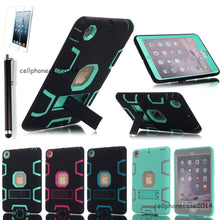Load image into Gallery viewer, Heavy Duty Hybrid Shockproof Hard Case Cover Rubber Stand For iPad Mini 1/2/3