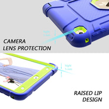 Load image into Gallery viewer, Hybrid Shockproof Hard Rubber Kickstand Case Cover for Apple iPad Mini 1/2/3