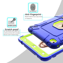 Load image into Gallery viewer, Hybrid Shockproof Hard Rubber Kickstand Case Cover for Apple iPad Mini 1/2/3