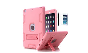Shockproof Heavy Duty Case with Kickstand for New iPad 9.7 Inch 2017