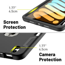 Load image into Gallery viewer, iPad Mini 6 Hybrid Heavy Duty Shockproof Armor Stand Cover Case
