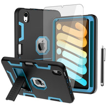 Load image into Gallery viewer, iPad Mini 6 Hybrid Heavy Duty Shockproof Armor Stand Cover Case