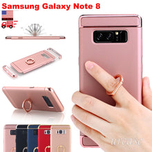 Load image into Gallery viewer, Samsung Galaxy Note 8 Phone Case Ring Holder Kickstand Slim Hybrid Back Cover