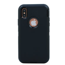Load image into Gallery viewer, Heavy Duty Tough 3 in 1 Hard PC Soft Silicone Impact Protection Dust Proof Full Body Protection Case Cover for Apple iPhone X/XS/XS Max/XR