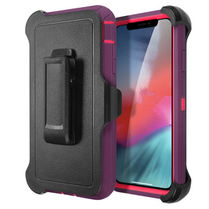 iPhone 7/8 Heavy Duty  Shockproof Dirtproof Durable Case Cover With Belt Chip