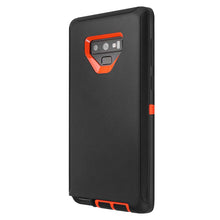 Load image into Gallery viewer, Galaxy Note 9 Schockproof Heavy Duty Tough 3 in 1 Hard PC+ Soft Silicone Impact Protection Dust Proof Full Body Protection Cover
