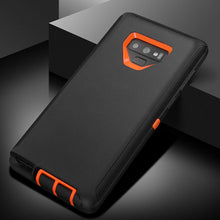 Load image into Gallery viewer, Galaxy Note 9 Schockproof Heavy Duty Tough 3 in 1 Hard PC+ Soft Silicone Impact Protection Dust Proof Full Body Protection Cover