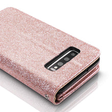Load image into Gallery viewer, Galaxy S10/S10+ Wallet Case Cute PU Leather Flip Wallet Cover with 9 Card Slots Magnetic Snap Closure