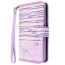 Load image into Gallery viewer, Galaxy S10/S10+ Wallet Case Cute PU Leather Flip Wallet Cover with 9 Card Slots Magnetic Snap Closure