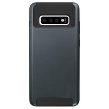 Load image into Gallery viewer, Galaxy S10/S10+ 2 in 1 Anti-Scratch Dual Layer Heavy Duty Tough Armor Hard Plastic Shell Soft Rugged TPU Bumper Shockproof Protective Case