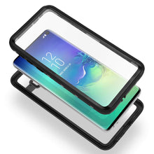 Load image into Gallery viewer, Galaxy S10/Note 9 Waterproof Case IP68 Water Resistant Snowproof Dirtypoof Full Body Protection Transparent Clear Back Case Built-in Screen Protector