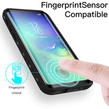 Load image into Gallery viewer, Galaxy S10/Note 9 Waterproof Case IP68 Water Resistant Snowproof Dirtypoof Full Body Protection Transparent Clear Back Case Built-in Screen Protector