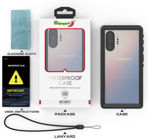 RedPepper Galaxy Note 10+ Plus Waterproof Snowproof Dustproof Shockproof IP68 Certified Protection Fully Sealed Underwater Protective Cover