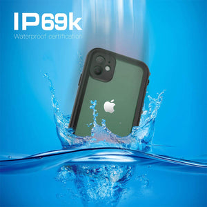 iPhone 11 Waterproof Snowproof Dustproof and Shockproof IP68 Certified Full Body Protection Fully Sealed Underwater Protective Case