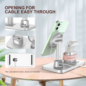 3 in 1 Charging Station Magnetic Safe Charger Stand Dock for for iPhone 12