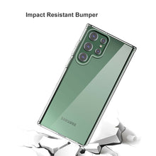 Load image into Gallery viewer, Samsung Galaxy S22 Clear Case Crystal Shockproof Soft TPU Cover