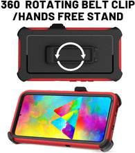 Load image into Gallery viewer, Galaxy S22 Ultra Heavy Duty Drop Protection Full Body Rugged Shockproof DustProof Military Grade Holster Case with Belt Clip and Screen Protector