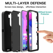 Load image into Gallery viewer, Samsung Galaxy S22 Plus Rugged Rubber Shockproof Heavy Duty Cover Case