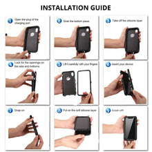 Load image into Gallery viewer, Samsung Galaxy S22 Plus Rugged Rubber Shockproof Heavy Duty Cover Case