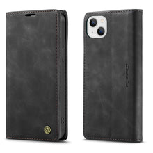 Load image into Gallery viewer, Copy of iPhone 14 Pro Max Flip Leather Wallet Case Protective Cover Case