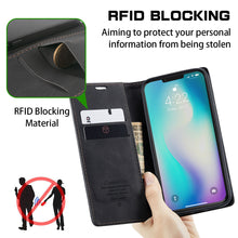 Load image into Gallery viewer, iPhone 14 Flip Leather Wallet Protective Cover Case