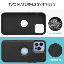 Load image into Gallery viewer, Slim Leather Shockproof Heavy Duty Thin Case for iPhone 14/Pro/Plus/Pro Max