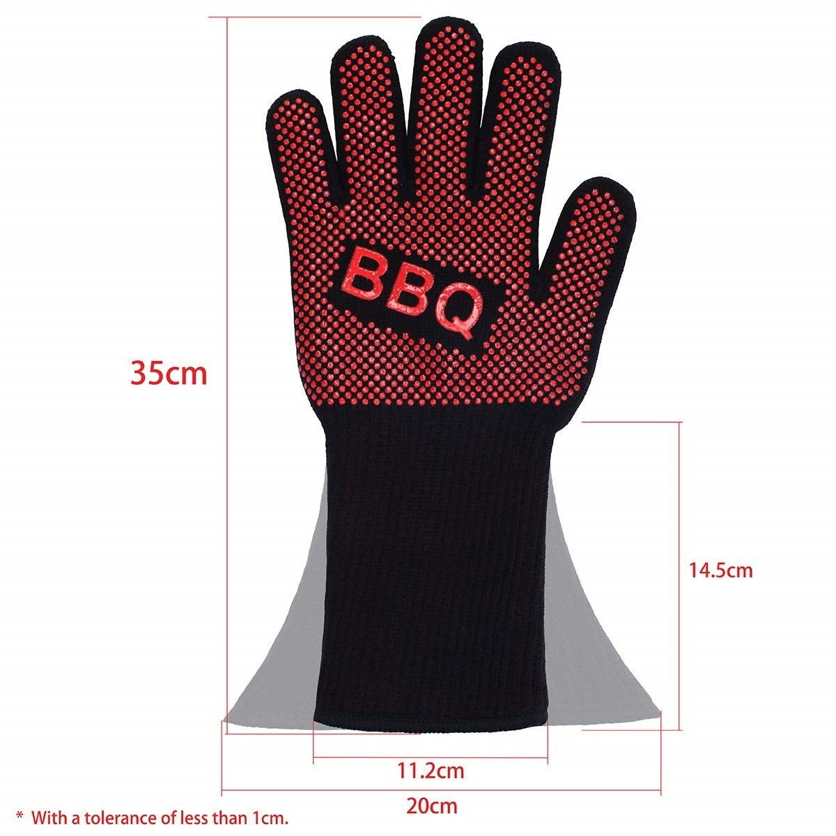BBQ Gloves Extreme Heat Resistant for Grilling Cooking Fireplace XL