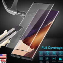 Load image into Gallery viewer, Samsung Galaxy Note 20 Full Cover Tempered Glass Screen Protector