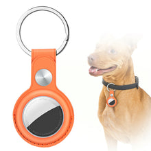 Load image into Gallery viewer, Leather Case for AirTags Protective Shell Location Tracker Keychain Cover