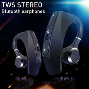 TWS True Wireless Earbuds Bluetooth 5.0 Earphones Stereo Bass Ear Hook Headset