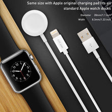 Load image into Gallery viewer, 2 in 1 Wireless Charging Cable Compatible with Apple Watch and iPhone