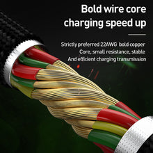 Load image into Gallery viewer, 90° Elbow LED Fast Charging USB Cable Charger for iPhone