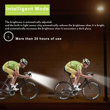 Load image into Gallery viewer, USB Rechargeable LED Bicycle Headlight Bike Head Light Front Lamp Cycling + Horn