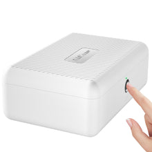 Load image into Gallery viewer, Portable Fingerprint Storage Box Cash Medicine Jewelry Security Safe Lock Box