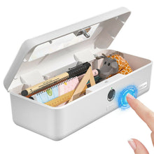 Load image into Gallery viewer, Mini Fingerprint Storage Box Safe Secret Money Hidden Cash Box for Students and Adults