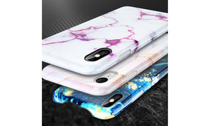 Marble Bloodstone Pattern Case Bright For iPhone 7/8/7 8 Plus/X/XS/XR/XS Max