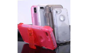 4 in 1 Case With Clip Shockproof For iPhone6/6S7/8/6 6S 7 8 Plus/X/XS/XR/Xs Max