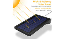 Load image into Gallery viewer, Waterproof Energy Saving Solar Wall Light Three Modes Induction Remote Control