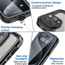 Load image into Gallery viewer, iPhone 15 Waterproof Heavy Duty MagSafe Magnetic Rugged Cover Case
