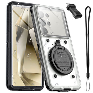 Universal Waterproof Diving Case Cover Type-C Adapter for Samsung Google iPhone Xiaomi Moto