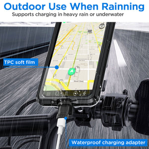 Universal Waterproof Diving Case Cover Type-C Adapter for Samsung Google iPhone Xiaomi Moto